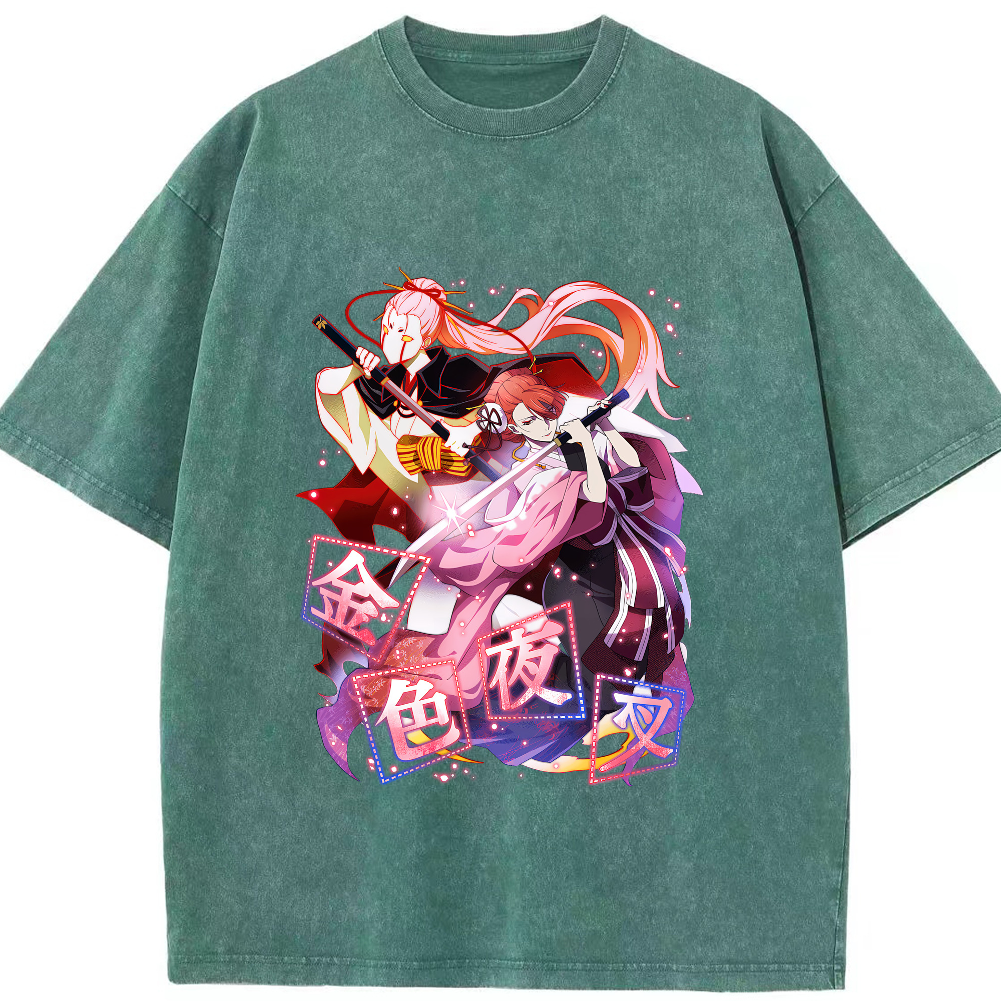 （画像用） 文豪ストレイドッグス Bungo Stray Dogs 綿100% ヴィンテージ風 半袖Tシャツ（フロントプリント）